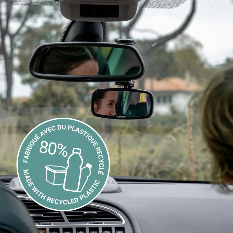 Clip-On Baby Rear View Mirror