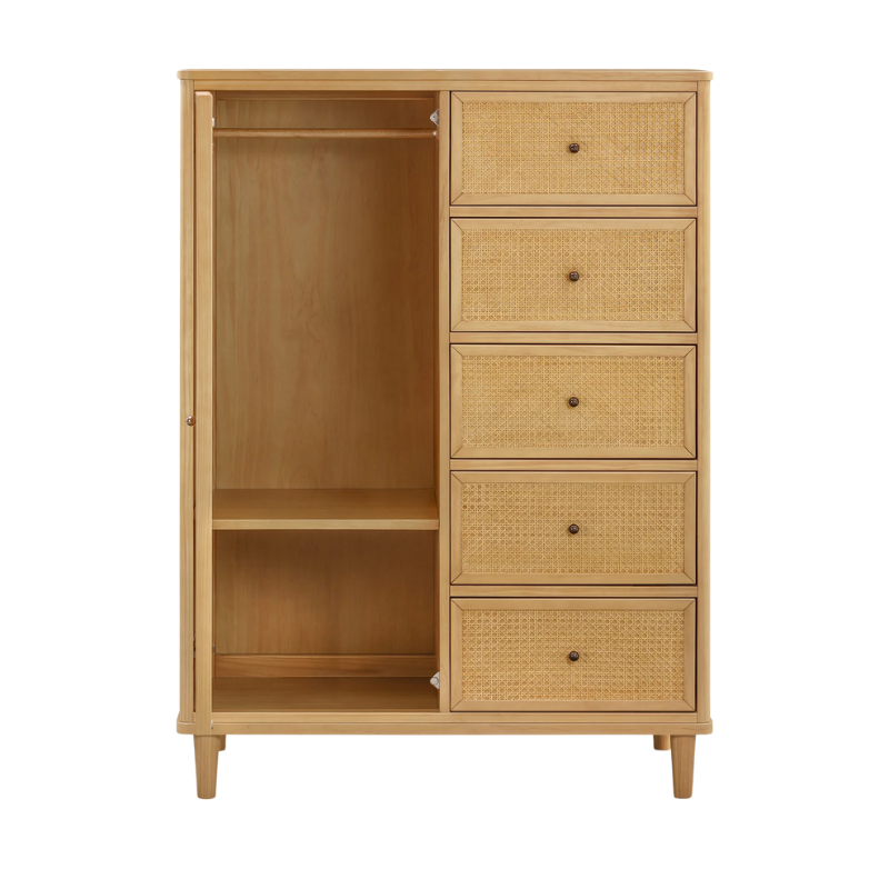Marin Honey Cane Chifforobe