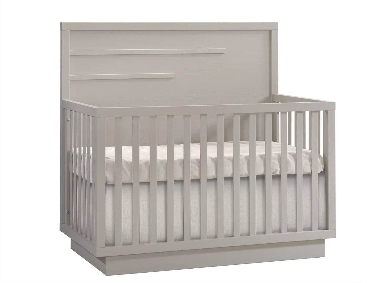 Como 4-in-1 Convertible Crib with Horizontal Molding by Natart Juvenile at $1349! Shop now at Nestled by Snuggle Bugz for Cribs.