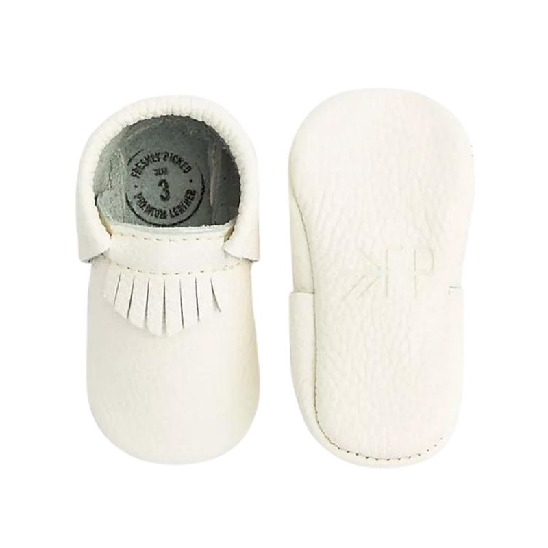 The First Pair Moccasin White