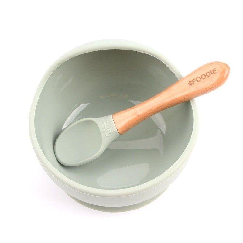 Silicone Bowl + Spoon Set