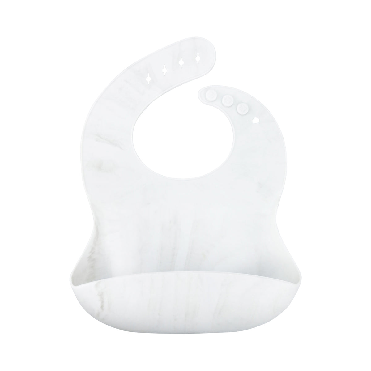 Silicone Food Bibs Marble
