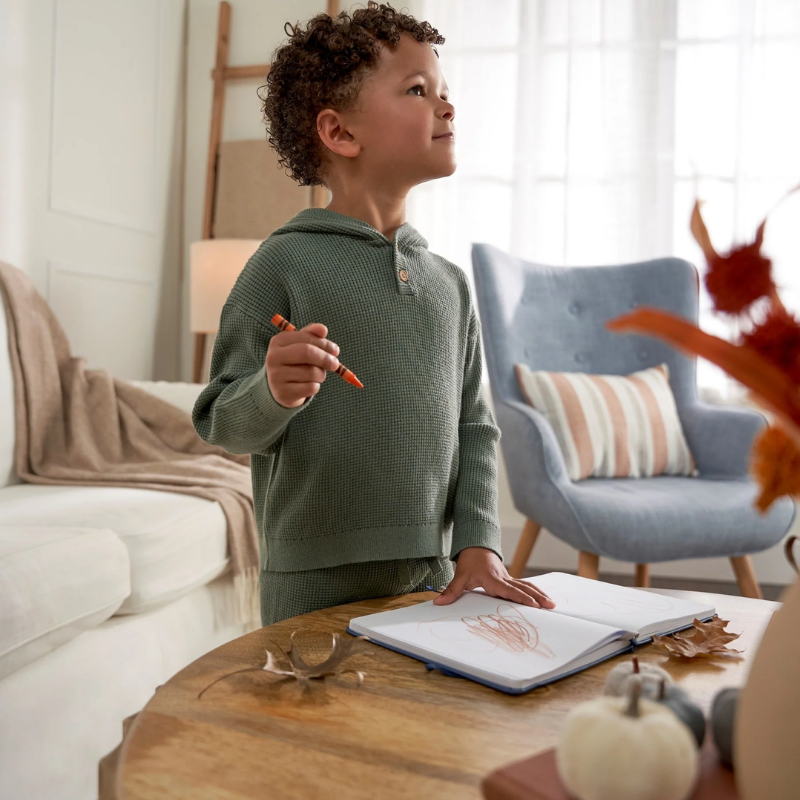 Ensemble 2 pièces en tricot pour nourrissons et tout-petits