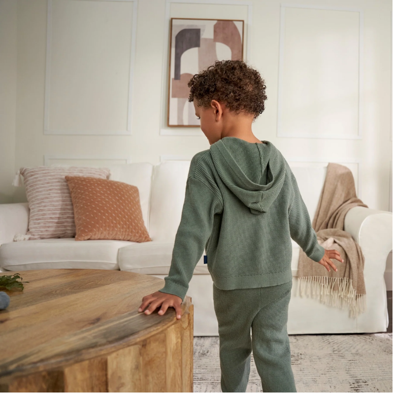 Ensemble 2 pièces en tricot pour nourrissons et tout-petits