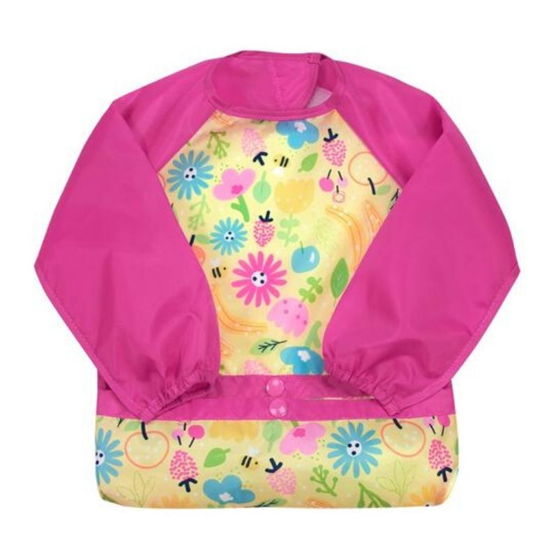 Snap + Go Easy-Wear Long Sleeve Bibs