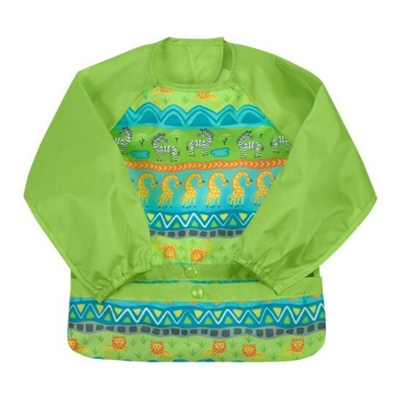 Snap + Go Easy-Wear Long Sleeve Bibs