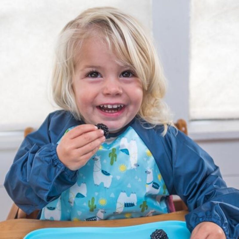 Snap + Go Easy-Wear Long Sleeve Bibs