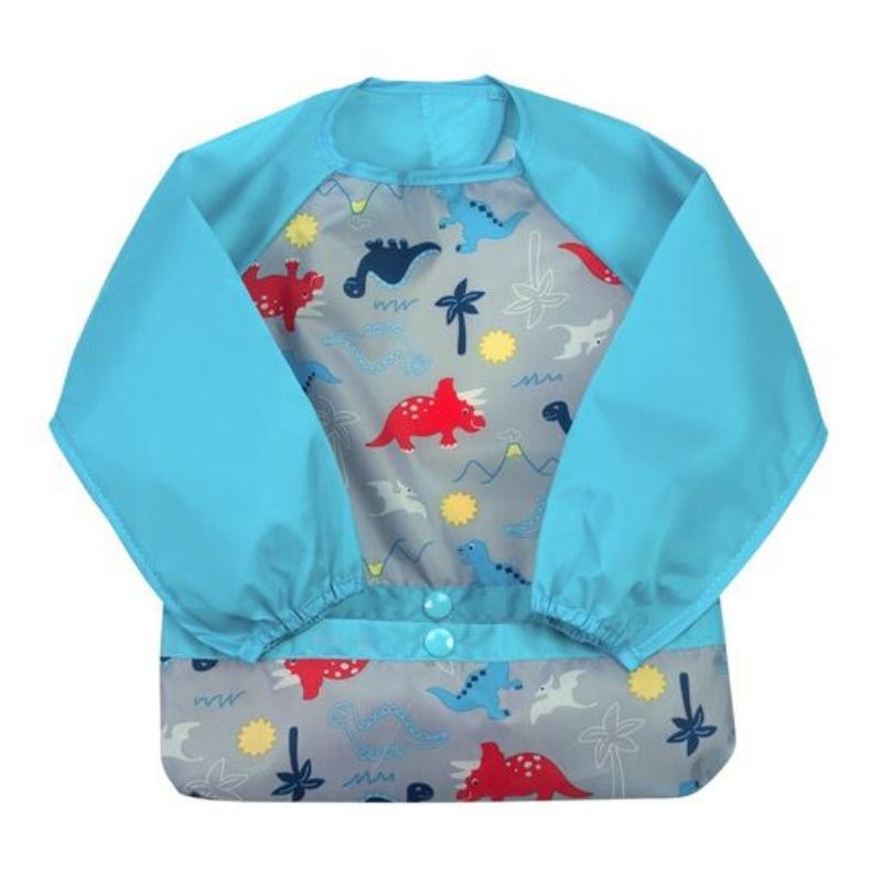 Snap + Go Easy-Wear Long Sleeve Bibs