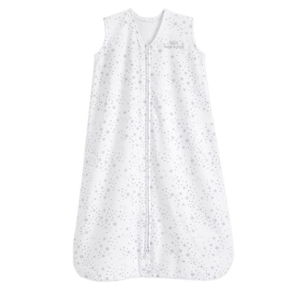 Cotton 0.5 Tog Wearable Blanket Midnight Moons Grey