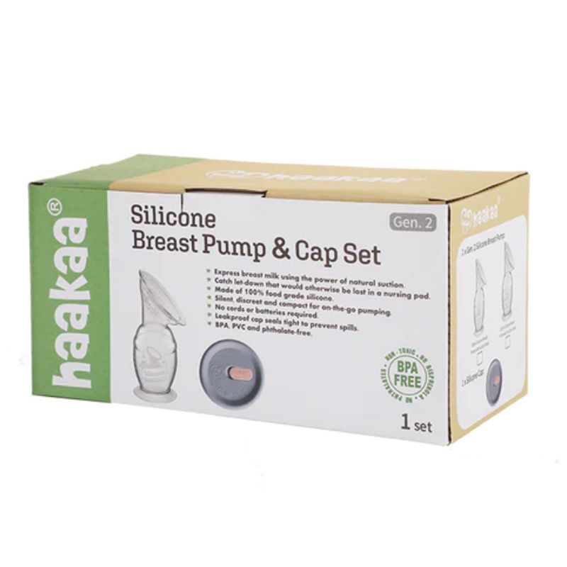 Silicone Breast Pump With Cap - 100ml