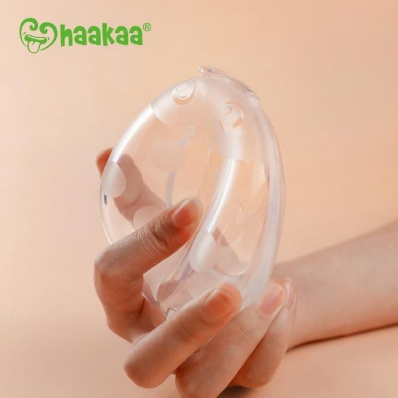 Silicone Milk Collector with Suction