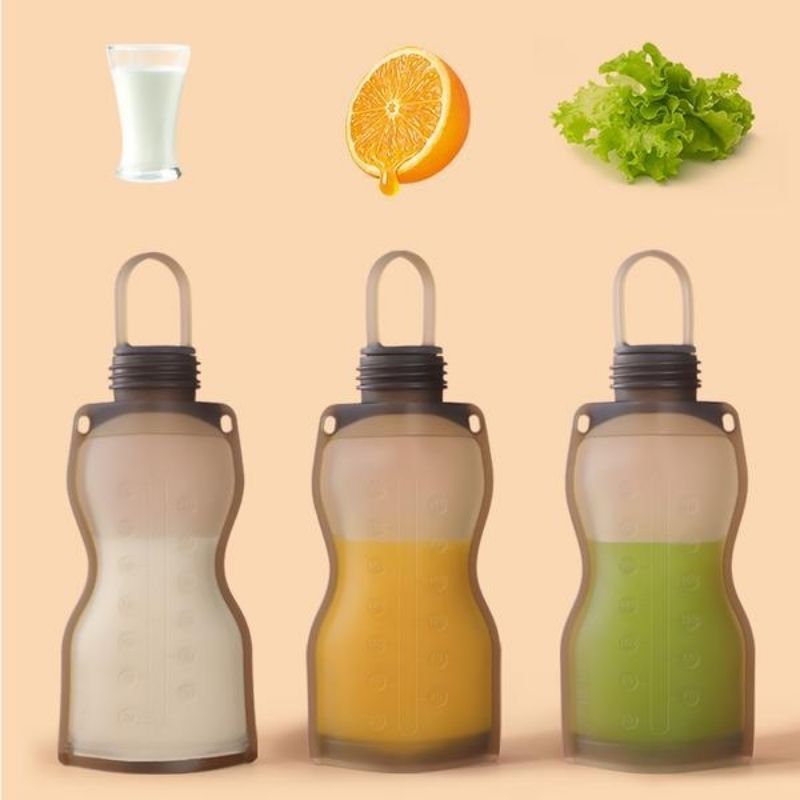 Silicone Milk Storage Bag - 2 Pack