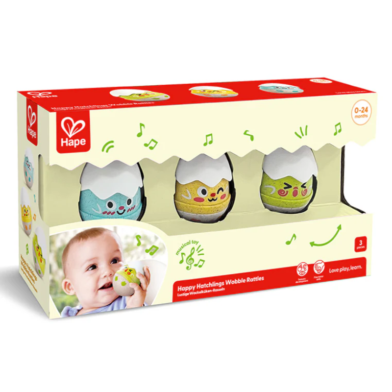 Happy Hatchlings Wobble Rattles