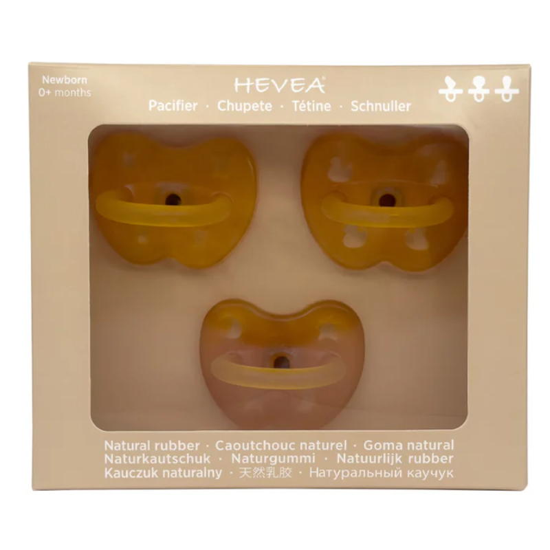 Trial Trio-Pack Natural Rubber Pacifiers