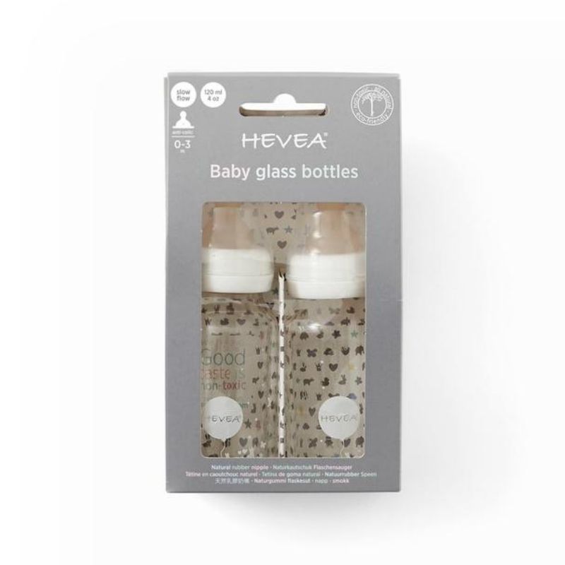 Glass Bottles - 2 Pack 4 Oz