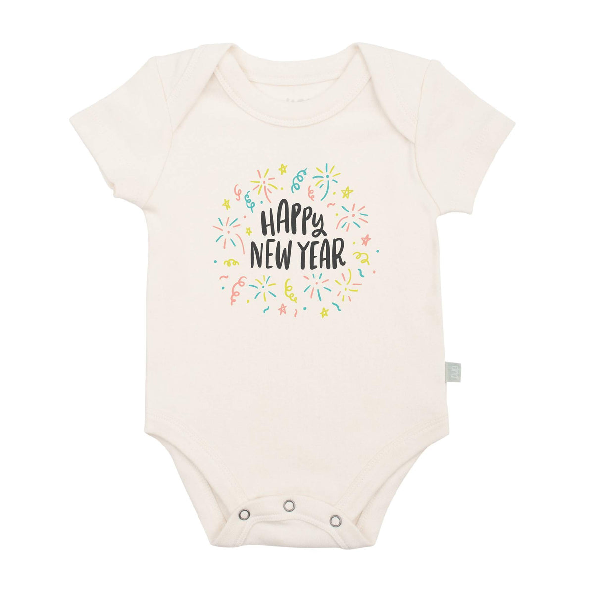 Organic Graphic Bodysuits happy new year