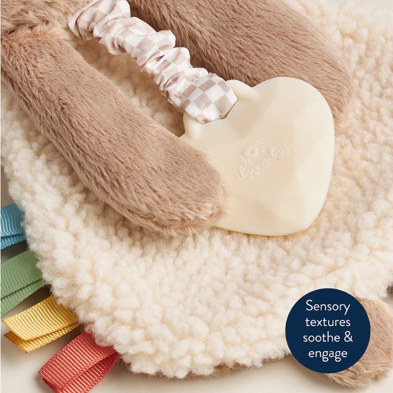 Itzy Lovey Animal Teether Pal