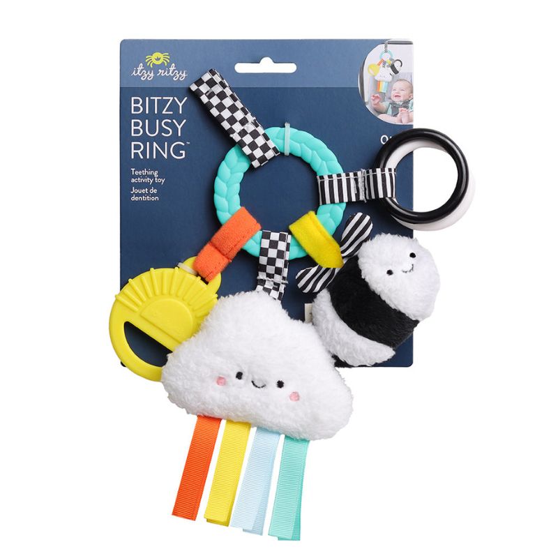 Bitzy Busy Ring Teething Activity Toy