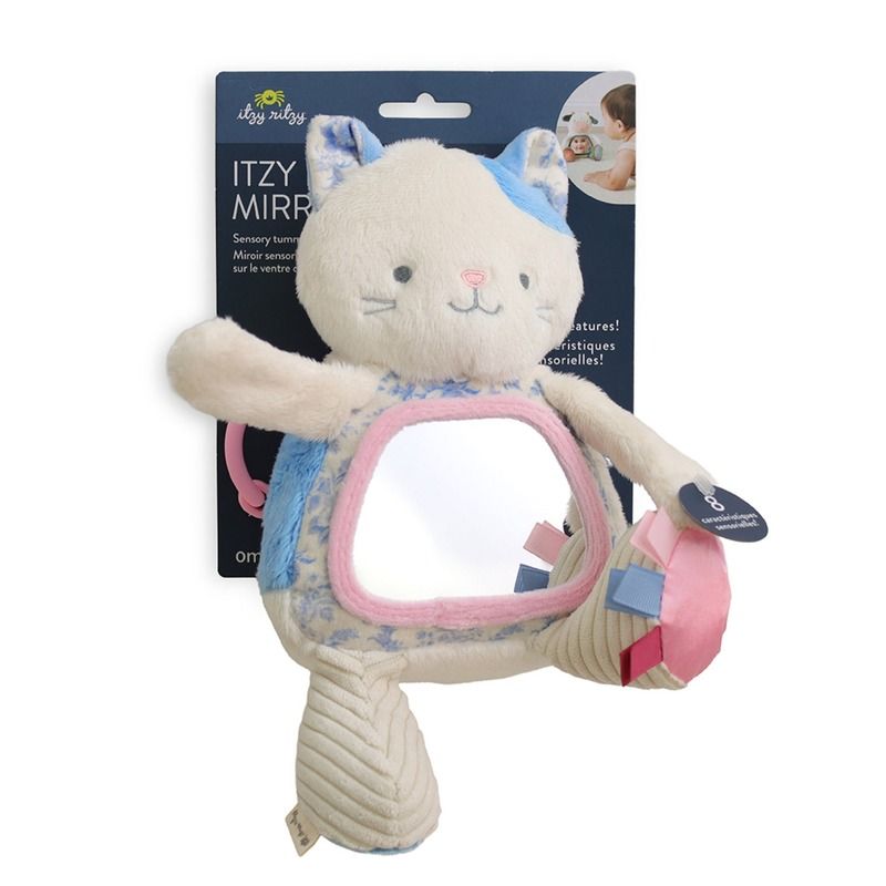 Itzy Bitzy Mirror Sensory Tummy Time Mirror