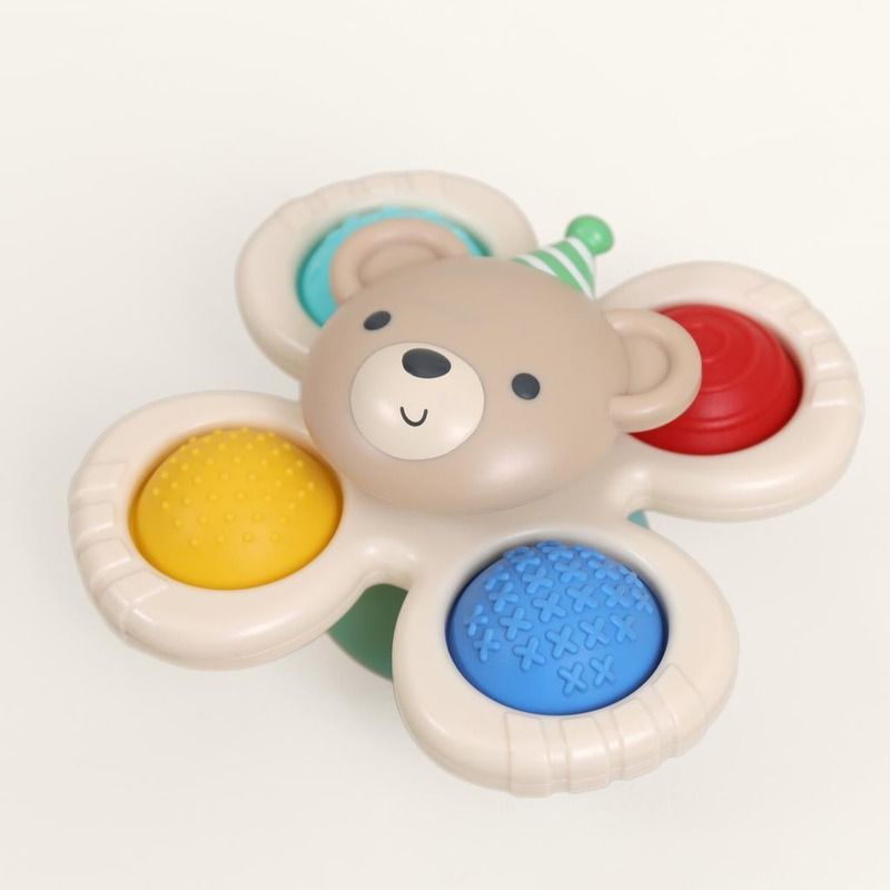 Itzy Pop & Whirl Fidget Spinner Travel & Bath Toy