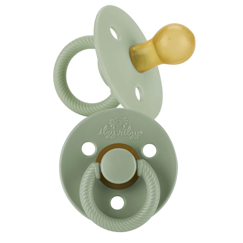 Itzy Soother Natural Rubber Pacifier - 2 Pack
