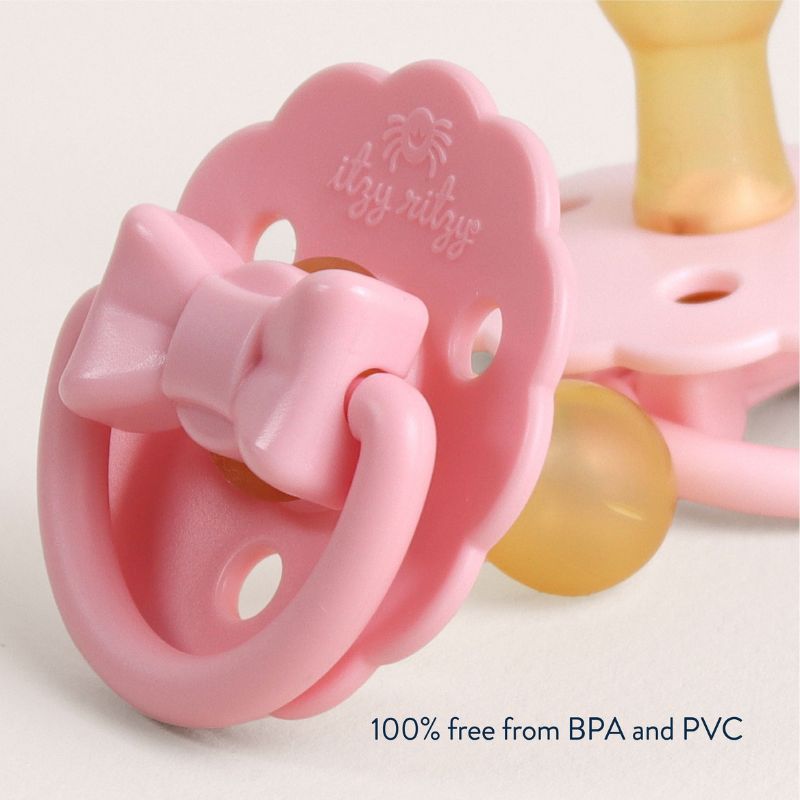Itzy Soother Natural Rubber Pacifier - 2 Pack