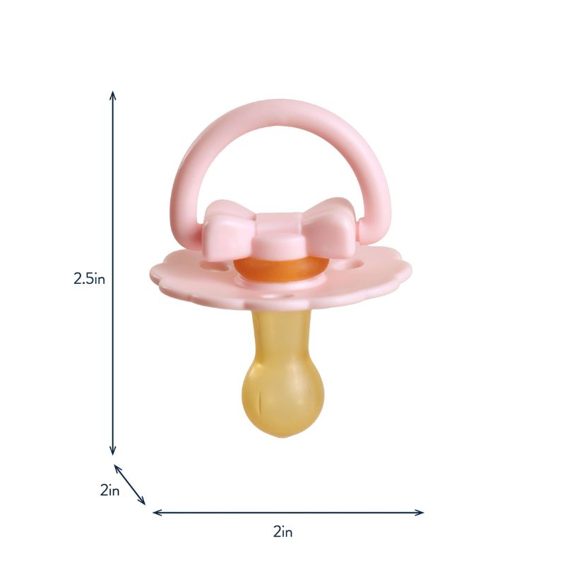 Itzy Soother Natural Rubber Pacifier - 2 Pack