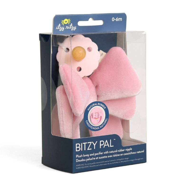 Bitzy Pal Natural Rubber Pacifier & Lovey