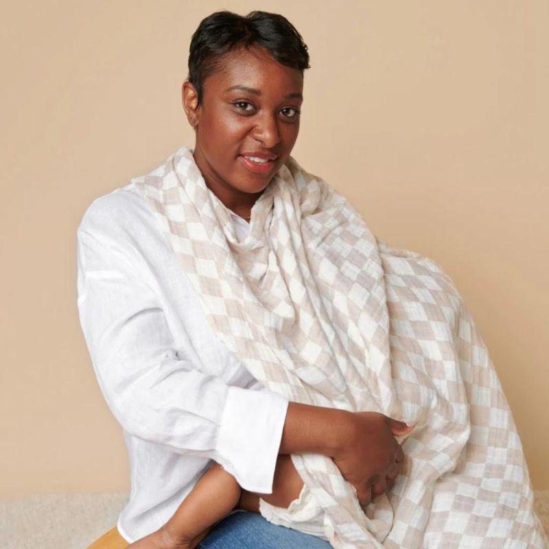 Muslin Breastfeeding Boss Nursing Cover