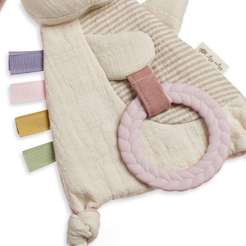 Sensory Crinkle Toy and Teether Bunny