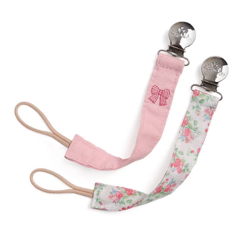 Itzy Fabric Pacifier Clips
