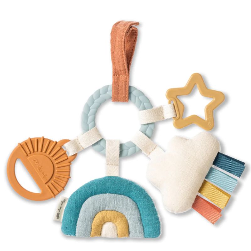 Bitzy Busy Ring Teething Activity Toy 