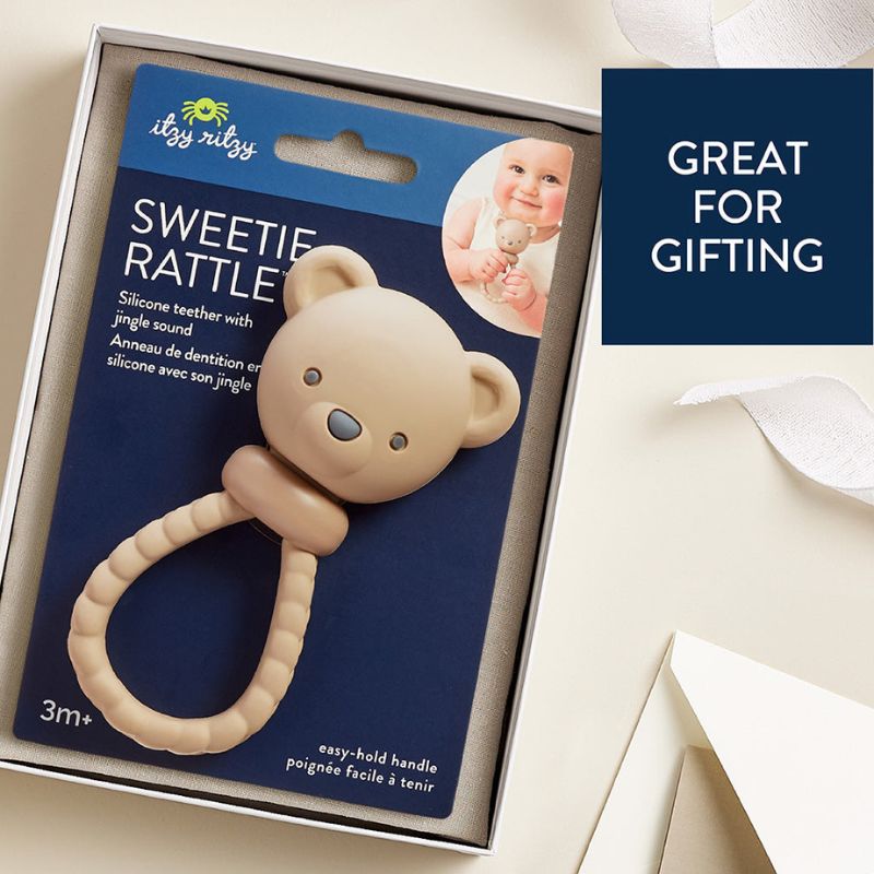Sweetie Rattle Silicone Teether