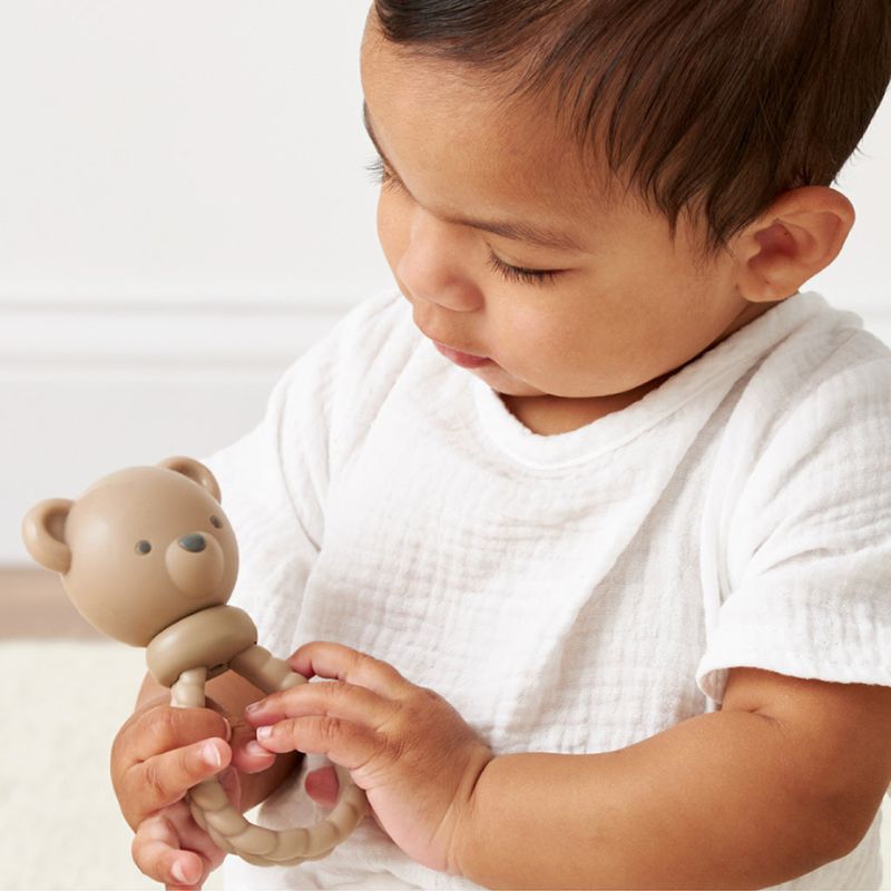 Sweetie Rattle Silicone Teether