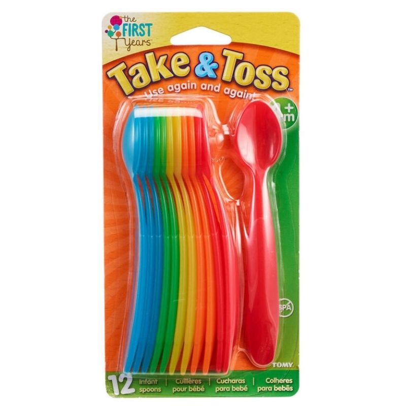 Take and Toss Infant Spoons - 12 Pack
