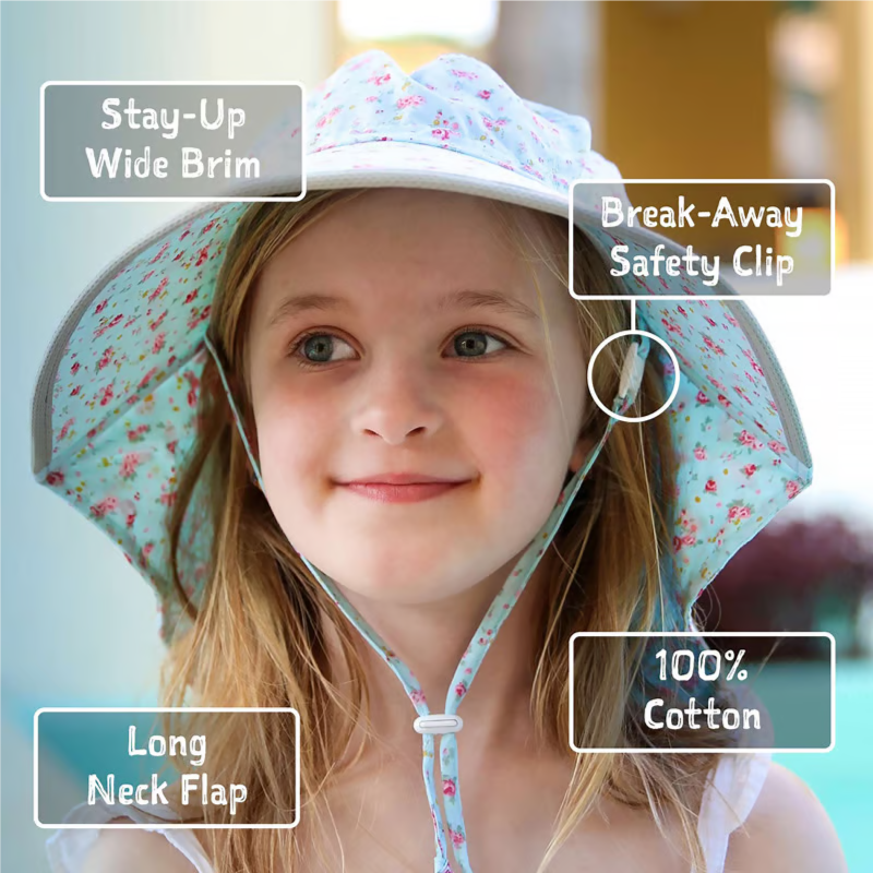 Kids Cotton Adventure Hats