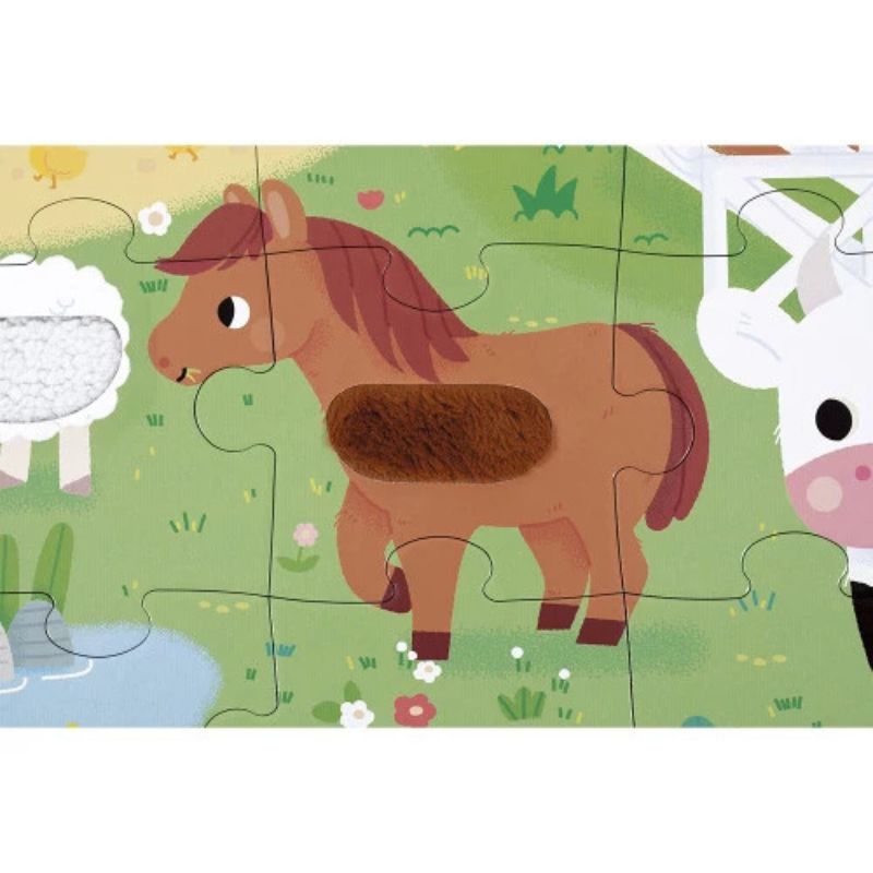 20-piece 'The Farm' Tactile Puzzle
