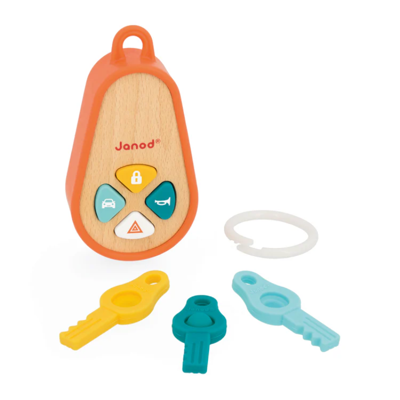 Wooden Classic Key Ring