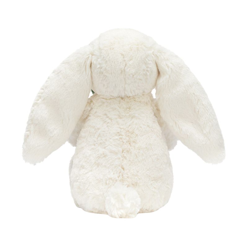 Cream Bunny with Star Plush Toy