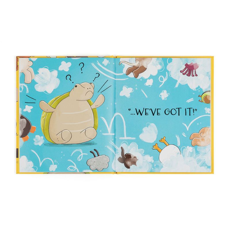 Timmy Turtle Plush & All Kinds of Grumpy Book Bundle