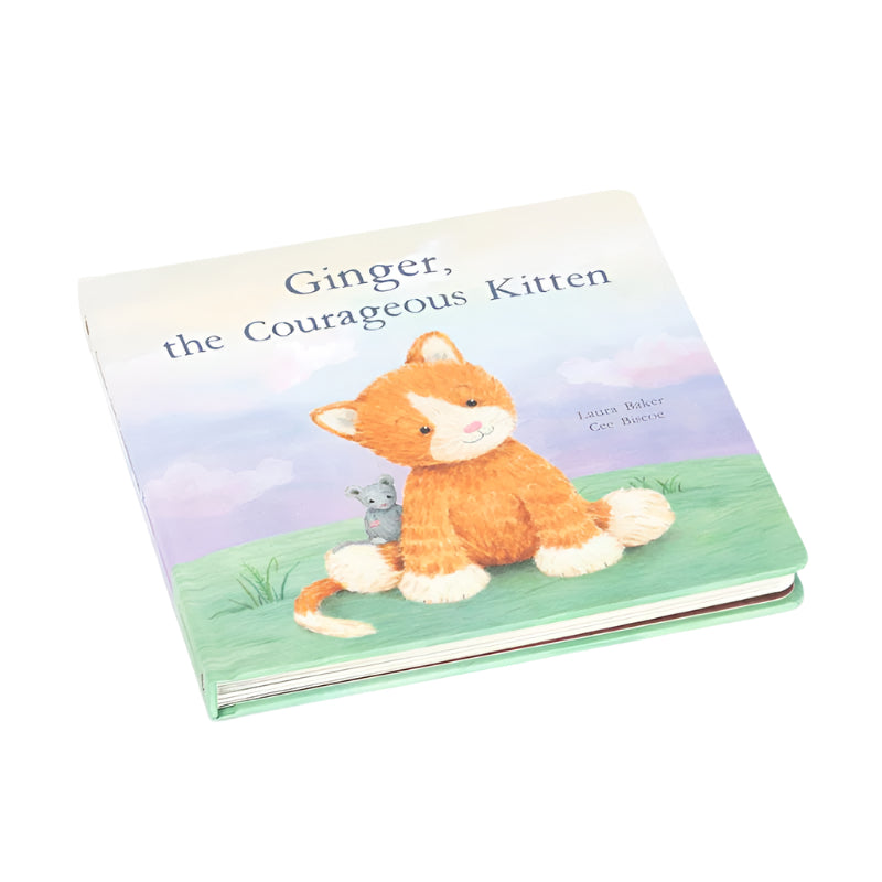 Ginger the Courageous Kitten Book + Plush Bundle