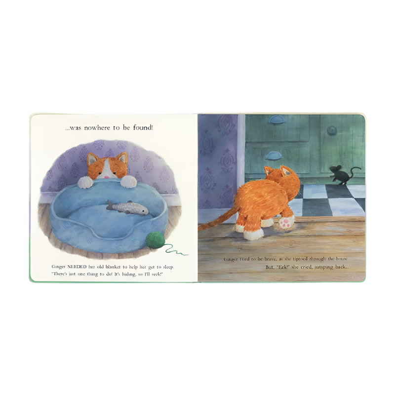 Ginger the Courageous Kitten Book + Plush Bundle