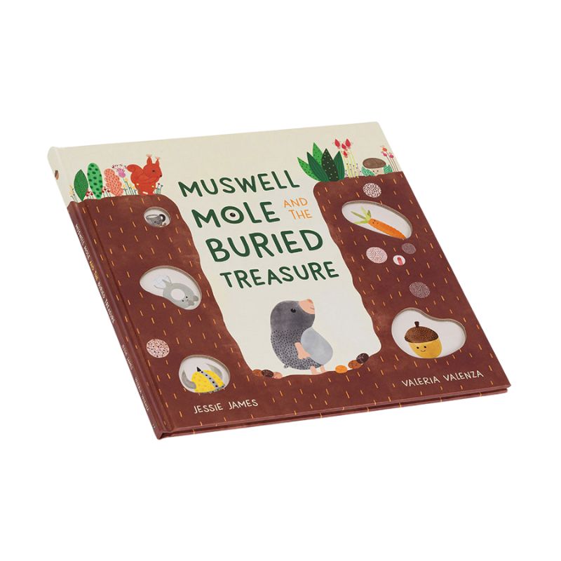 Muswell Mole and the Buried Treasure Book and Plush Bundle