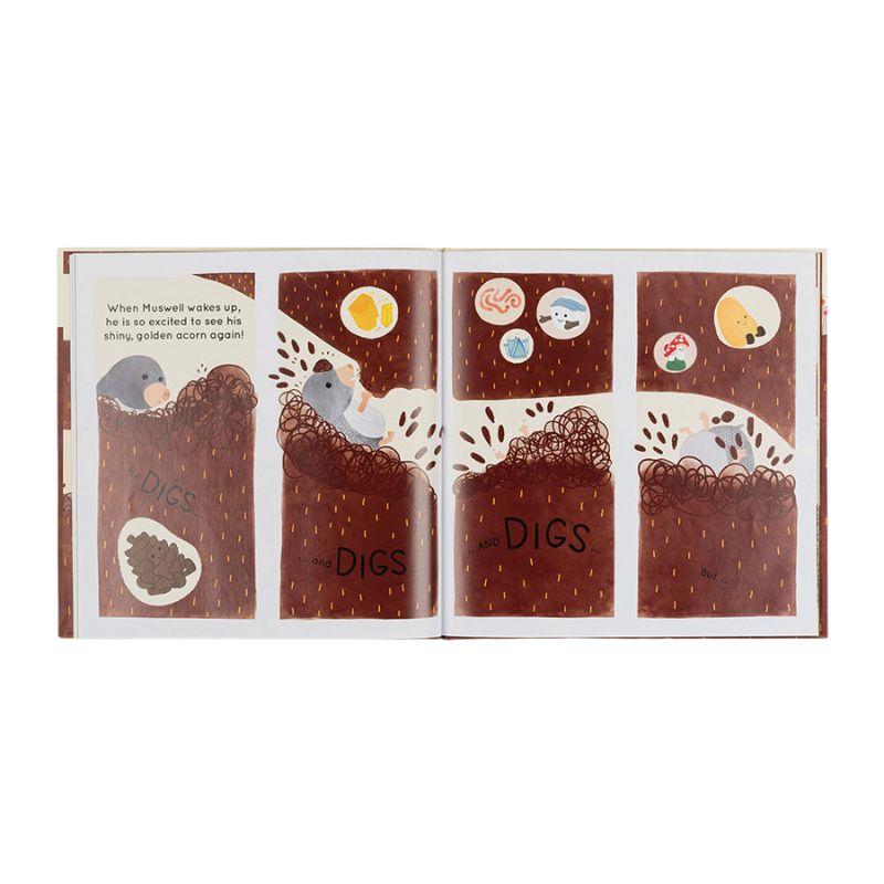 Muswell Mole and the Buried Treasure Book and Plush Bundle
