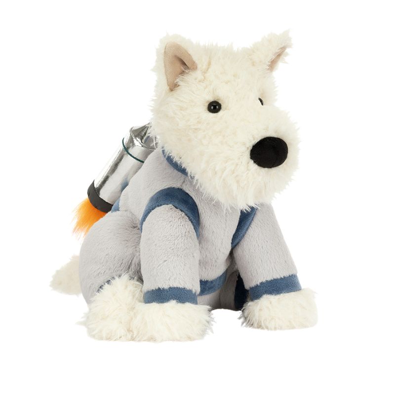 Munro Scottie Dog Space Outfit Plush Toy