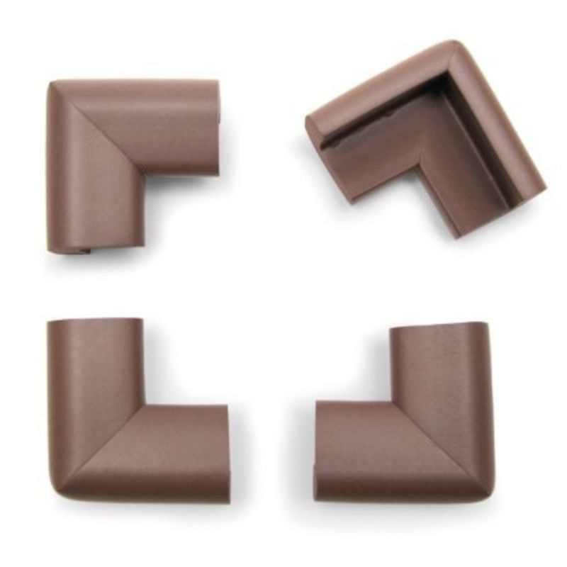 Foam Corner Protectors - 4 Pack Brown