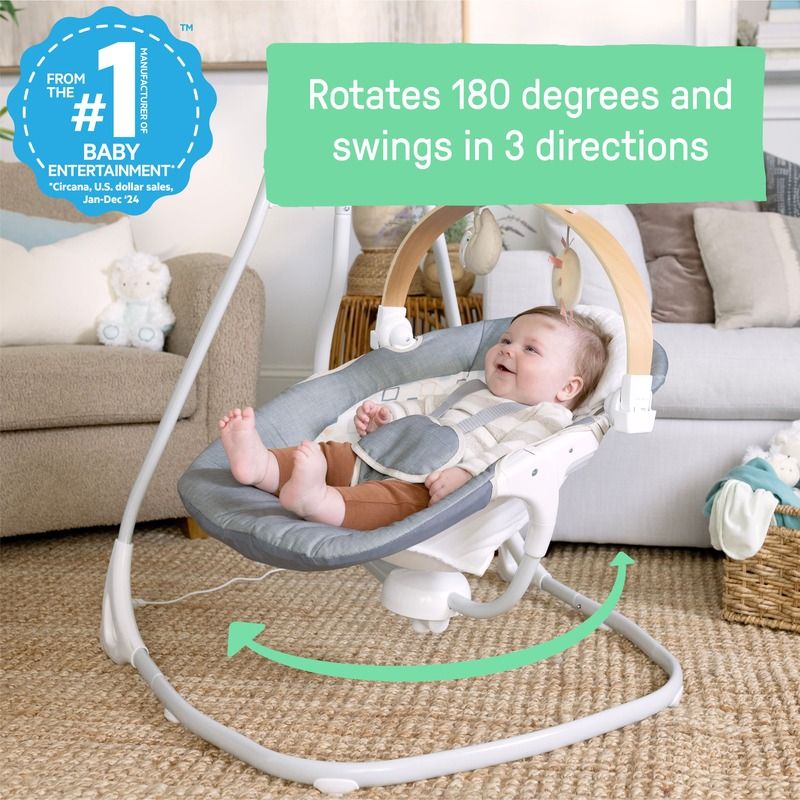 Compact Soothing Swing