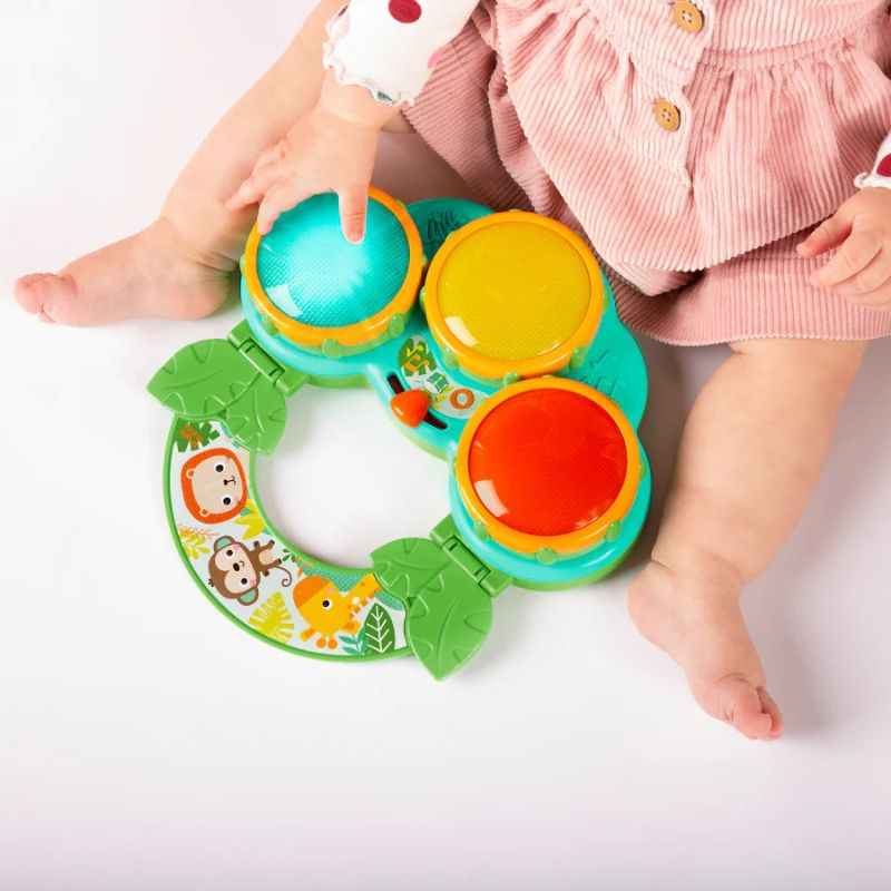 Safari Beats Musical Drum Toy with Lights