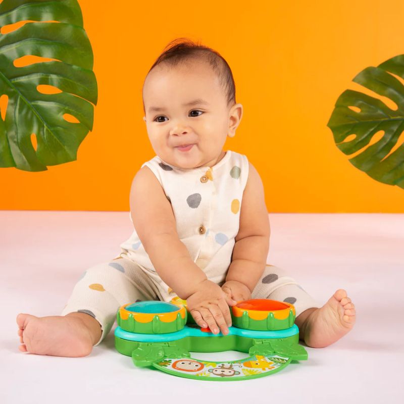 Safari Beats Musical Drum Toy with Lights