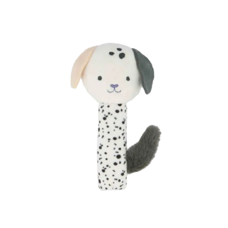 Baby Puppy Mirror Rattle